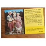 VINTAGE "UNUSED"POSTCARD-"ROY ROGERS & DALE EVANS"