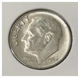 1964 ROOSEVELT DIME (90% SILVER)