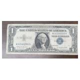 SERIES 1957-B $1.00 SILVER CERTIFICATE