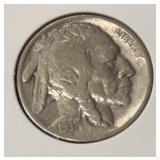 1937 BUFFALO NICKEL