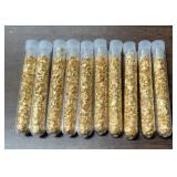(BAG OF 10) "TUBES" OF GOLD FLAKE