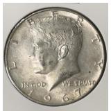 1967 KENNEDY HALF DOLLAR (40% SILVER)
