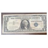 SERIES 1957-B $1.00 SILVER CERTIFICATE