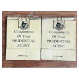 (2 COUNT) POCKET SEWING KIT-"PRUDENTIAL AGENT"