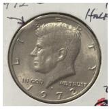 1972-D KENNEDY HALF DOLLAR ***CLIPPED AT 11:00