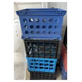 (4)PLASTIC CRATES-CHECK OUT THE PIC