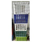 (5)PLASTIC CRATES-CHECK OUT THE PIC