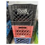 (3)PLASTIC CRATES-CHECK OUT THE PIC