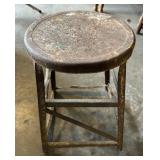 METAL SHOP STOOL-CHECK OUT THE PIC
