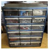 ORGANIZER W/ASSORTED CONTENTS