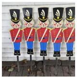 (6)HOLIDAY YARD DECOR SOLDIERS-APPROX. 24ï¿½ TALL