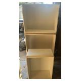 (2)BOOKCASES-(1)TALL & (1)SHORT