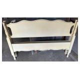 BED W/HEAD & FOOT BOARDS & METAL SIDE RAILS