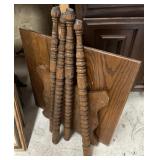 VINTAGE PARLOR TABLE-"ASSEMBLY REQUIRED"