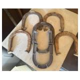 HORSESHOES~"FOR THROWING"