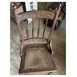 VINTAGE "CANE SET" CHAIR