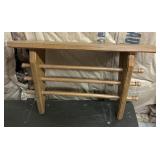 WALL SHELF W/TOWEL HOLDERS