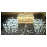 (12)"COCA~COLA" GLASSES W/BOX