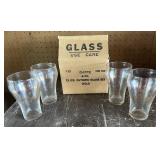 (4)"COCA~COLA" GLASSES W/BOX