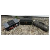 (3)PLASTIC TOOL BOXES-CHECK OUT THE PIC