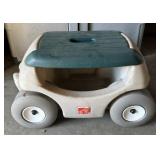 GARDEN/WORKSHOP ROLL~A~ROUND STOOL W/STORAGE