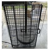WIRE DOG KENNEL~"NO TRAY"