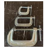 "C" CLAMP SET~()PIECES
