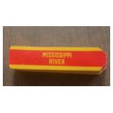 (50 COUNT)VINTAGE CIGAR BAND-'MISSISSIPPI RIVER'