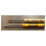 (2)ADVERTISING SCREWDRIVERS-CHECK OUT THE PIC'S