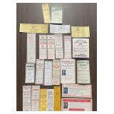 (24)VINTAGE BOTTLE LABELS-'1906-1940'