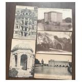 (5)VINTAGE 'REAL PHOTO' POSTCARDS-'FRANCE~1910'