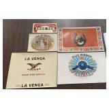 (5)VINTAGE 'CIGAR BOX' LABELS-'1940-1960'