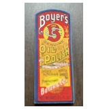 (10 COUNT)VINTAGE 'BOTTLE' LABEL-'BOYER'S'