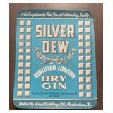 (5 COUNT) VINTAGE BOTTLE LABEL-'SILVER DEW'