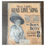 MUSIC BOOKLET/MAGAZINE-'ARAB LOVE SONG'