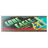 (5 COUNT) VINTAGE CRATE LABEL-'LONE EAGLE'
