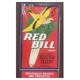 (25 COUNT) CRATE LABEL-'RED BILL'
