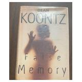 BOOK/NOVEL-'FALSE MEMORY'