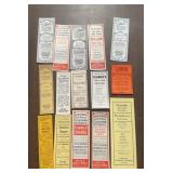 (15)VINTAGE 'BOTTLE' LABELS-ASSORTED