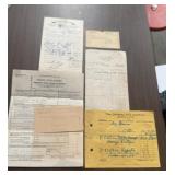 (5)VINTAGE PAPER ITEMS-'1945-1947'