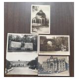 (5)VINTAGE 'REAL PHOTO'POSTCARDS-'CIRCA. 1920'