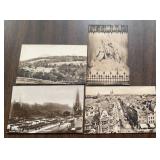 (4)VINATGE 'REAL PHOTO' POSTCARDS-'CIRCA.1900'