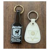 (2)ADVERTISING KEY RINGS-ASSORTED