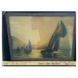 VINTAGE FRAMED PIC-CHECK OUT THE PIC