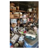 ITEMS FROM THE SHELVES IN THE GARAGE-CHECK IT OUT