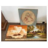 (3)ARTWORK-ASSORTED/CHECK OUT THE PIC