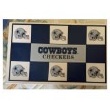 "COWBOYS" CHECKERS GAME
