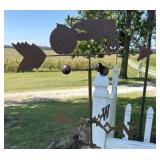 YARD DECOR-"WEATHER VANE" DESIGN