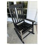 WOODEN PORCH ROCKER