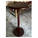 HAND CRAFTED ACCENT TABLE-APPROX. 15ï¿½ DIAMETER
